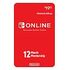 NINTENDO Switch Online Membership - 12 Months