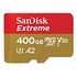 SANDISK Extreme microSDXC, UHS-I U3, A2, Class 10, V30, 400GB (SDSQXA1-400G-GN6MA)