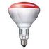 PHILIPS Infrared Lamp BR125 IR 250W E27 230-250V Red 1CT/10 (923212043801)