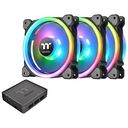 THERMALTAKE Riing Trio 12 LED RGB TT Premium Edition, 120mm, Pack of 3 (CL-F072-PL12SW-A)