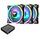THERMALTAKE Riing Trio 12 LED RGB TT Premium Edition, 120mm, Pack of 3 (CL-F072-PL12SW-A)