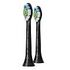 PHILIPS Sonicare W2 Optimal White, Schwarz (HX6062/13)