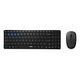 RAPOO Ultra-Slim Wireless Deskset 9300M, Schwarz (18543)