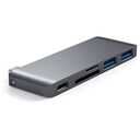 SATECHI Type-C Pass-Trough USB Hub, Space Grey (ST-TCUPM)