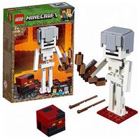 LEGO Minecraft - BigFig Skelett mit Magmawürfel (21150)