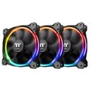 THERMALTAKE Riing 12 LED RGB Radiator Fan Sync Edition, 120mm, Pack of 3 (CL-F071-PL12SW-A)