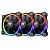 THERMALTAKE Riing 12 LED RGB Radiator Fan Sync Edition, 120mm, 3er Pack (CL-F071-PL12SW-A)