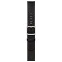 WITHINGS Leather Wristband, Steel HR 40mm, Black