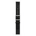 WITHINGS Leather Wristband, Steel HR 40mm, Black