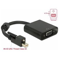 DELOCK adapter DisplayPort with screw to VGA (62641)