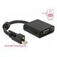 DELOCK adapter DisplayPort with screw to VGA (62641)