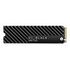 WESTERN DIGITAL WD_BLACK SN750 NVMe SSD, 500GB, with Heatsink (WDS500G3XHC-00SJG0/WDBGMP5000ANC-WRSN)