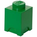 LEGO Storage Brick 1 Knob, Grün