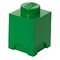 LEGO Storage Brick 1 Knob, Green