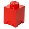 LEGO Storage Brick 1 Knob, Red