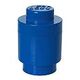 LEGO Storage Brick Round 1 Knob, Blau