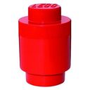 LEGO Storage Brick Round 1 Knob, Red