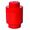 LEGO Storage Brick Round 1 Knob, Red