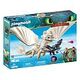 PLAYMOBIL Light Fury mit Babydrachen und Kindern (70038)