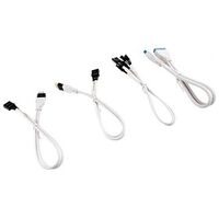 CORSAIR Premium Sleeved Front Panel Extension Kit White, 300mm (CC-8900245)