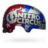 BELL Local, Nitro Circus Gloss Silver/Blue/Red