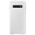 SAMSUNG Leather Cover, Galaxy S10, White (EF-VG973LWEGWW)