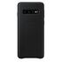 SAMSUNG Leather Cover, Galaxy S10, Black (EF-VG973LBEGWW)