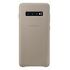 SAMSUNG Leather Cover, Galaxy S10+, Grey (EF-VG975LJEGWW)