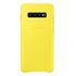 SAMSUNG Leather Cover, Galaxy S10+, Yellow (EF-VG975LYEGWW)