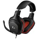 LOGITECH G332 Gaming Headset, Schwarz / Rot (981-000757)