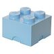 LEGO Storage Brick 4, Hellblau