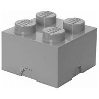 LEGO Storage Brick 4, Grau
