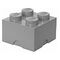 LEGO Storage Brick 4, Grau