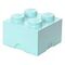 LEGO Storage Brick 4, Aqua