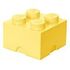 LEGO Storage Brick 4, Cool Yellow