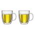 BODUM Bistro Double-Wall Glass Mug, 0.45l (2 pcs.)