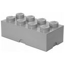 LEGO Storage Brick 8, Medium Stone Grey