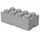 LEGO Storage Brick 8, Medium Stone Grey