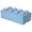 LEGO Storage Brick 8, Light Blue
