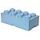 LEGO Storage Brick 8, Light Blue