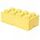 LEGO Storage Brick 8, Cool Yellow