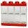 LEGO Storage Minifigure Display Case 8, Red