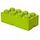 LEGO Storage Brick 8, Lime