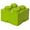 LEGO Storage Brick 4, Lime