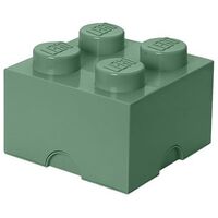 LEGO Storage Brick 4, Sandgrün