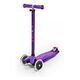 MICRO MOBILITY Maxi Micro Deluxe LED, Lila (MMD066)