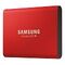 SAMSUNG Portable SSD T5 USB-C 3.1, 1.0TB, Rot (MU-PA1T0R)