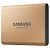 SAMSUNG Portable SSD T5 USB-C 3.1, 500GB, Gold (MU-PA500G)
