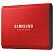SAMSUNG Portable SSD T5 USB-C 3.1, 500GB, Red (MU-PA500R)
