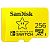 SANDISK microSDXC für Nintendo Switch, Mario Star Edition, 256GB, Gelb (SDSQXAO-256G-GNCZN)